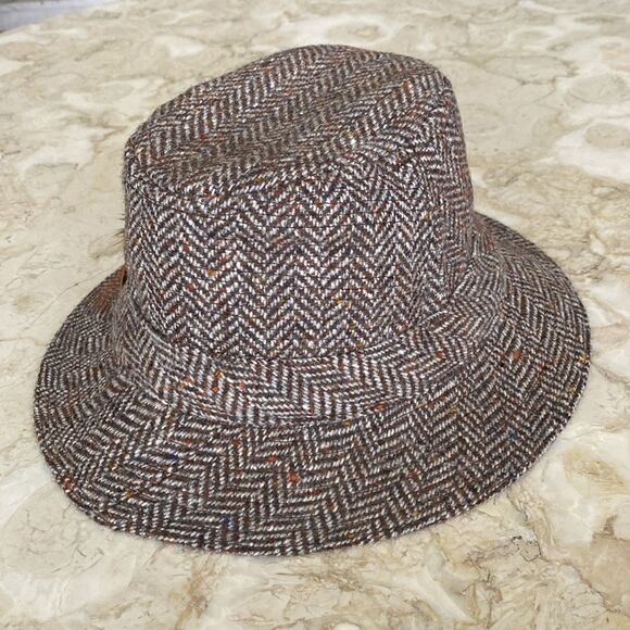 Hanna Hats Donegal Handcrafted Irish Tweed Walking Hat - Mint Condition - Picture 4 of 16